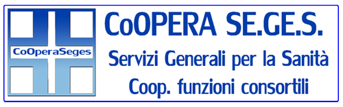 Consorzio Coopera Seges - Servizi ausiliari per strutture sanitarie - Servizi Generali per la Sanità - Cooperativa con Funzioni Consortili